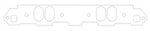 Cometic Chrysler W2 Head V8 .047in Fiber Intake Manifold Gasket Set - C5569-047