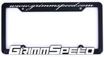 GrimmSpeed License Plate Frame (Pair) - 111002