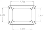 Cometic Garrett T6 .010in Rubber Coated Stainless Turbo Inlet Flange Gasket - C4517