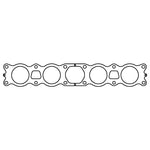Cometic Ford 500 JC50 Pro Stock V8 .030in MLS Exhaust Manifold Gasket Set - 2.200in Round Port - C5257-030