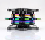 NRG Quick Release SFI SPEC 42.1 - Gun Metal Body / Gold Shinny Ring - SRK-R200GM-CG