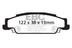 EBC 05-08 Pontiac Grand Prix 5.3 Redstuff Rear Brake Pads - DP31646/2C