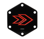NRG Engraved Arrow Horn Delete Button-RED - STR-620RD