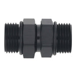 DeatschWerks 10AN ORB Male to 10AN ORB Male Swivel Adapter - Anodized Matte Black - 6-02-0421-B