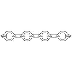 Cometic Ford Windsor .060in HTS Exhaust Mani Gskt Set-1.422in x 1.625in - C15651-060