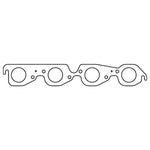Cometic Chevrolet Mark-IV GM Gen-V/VI Big Block V8 .043in Copper Exhaust Manifold Gasket Set - C5151