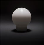Killer B Round Shift Knob White 6mt w/Rev Lockout - 1001
