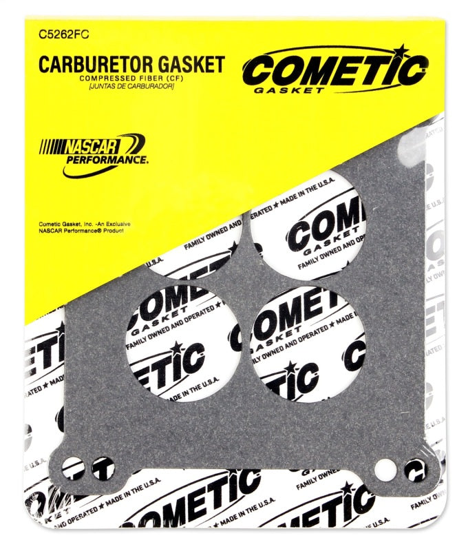 Cometic Holley 4 Barrel 4150 Style .047in Fiber Carburetor Gasket - 1.750in Holes - C5262