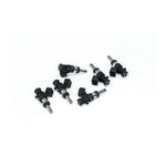 Deatschwerks Bosch EV14 Universal 40mm Compact Matched Set of 6 Injectors 500cc (Extended Nozzle) - 16MX-00-0500-6