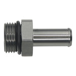 DeatschWerks 10AN ORB Male to 1/2in Male Barb Fitting - Anodized DW Titanium - 6-02-0515