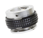 NRG Quick Release Kit - Pyramid Edition - Silver Body / Black Pyramid Ring - SRK-210SL/BK
