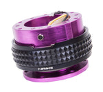 NRG Quick Release Kit - Pyramid Edition - Purple Body / Black Pyramid Ring - SRK-210PP/BK