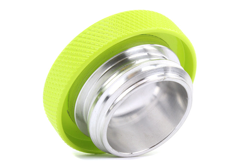 PERRIN 02-25 Subaru Impreza/WRX/STI & 13-25 Crosstrek/BRZ/FR-S/GR86/GR86 Oil Fill Cap - Neon Yellow - PSP-ENG-711NY