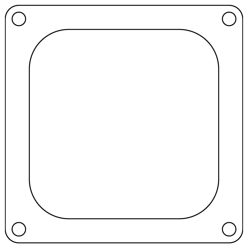 Cometic Holley 4500 Dominator .060in Fiber Carburetor Gasket - 4.775in x 4.775in - Open Plenum - C15238FC