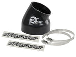 aFe Magnum FORCE Silicone Replacement Coupling Kit 4in ID x 30 Deg. Elbow Coupler - Black - 59-00097