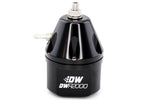DeatschWerks DWR2000 Adjustable Fuel Pressure Regulator - Black - 6-2000-FRB