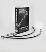 Goodridge 96-00 Honda Civic Stainless Steel Front Brake Lines - 20019F