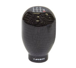 NRG Shift Knob 42mm - Black Carbon Fiber (5 Speed) - SK-100BC