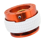 NRG Quick Release Kit - Pyramid Edition - Orange Body / Glow In The Dark Pyramid Ring - SRK-210OR/GL