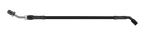 Goodridge 56in Universal Clutch Line w/Black Zinc Fittings & Black Hose - 45Deg Banjo w/AN3 Fitting - HD2045-1CB-BK56