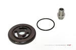 AMS Performance 2009+ Nissan GT-R R35 Alpha CNC Billet Oil Filter Adapter w/Race Filter - ALP.07.04.0028-1