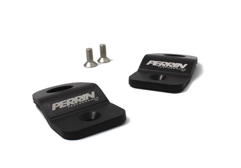 PERRIN 08-21 Subaru WRX / STI Upper Radiator Bracket Set - Red - PSP-ENG-521RD