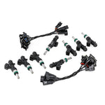 DeatschWerks 2015-2017 Dodge Charger/Challenger Hellcat 850cc Top Feed Injectors (Set of 8) - 17MX-03-0850-8