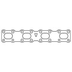 Cometic 04-09 Nissan VK56DE 5.6L V8 .064in Exhaust Gasket Set - C4967-064