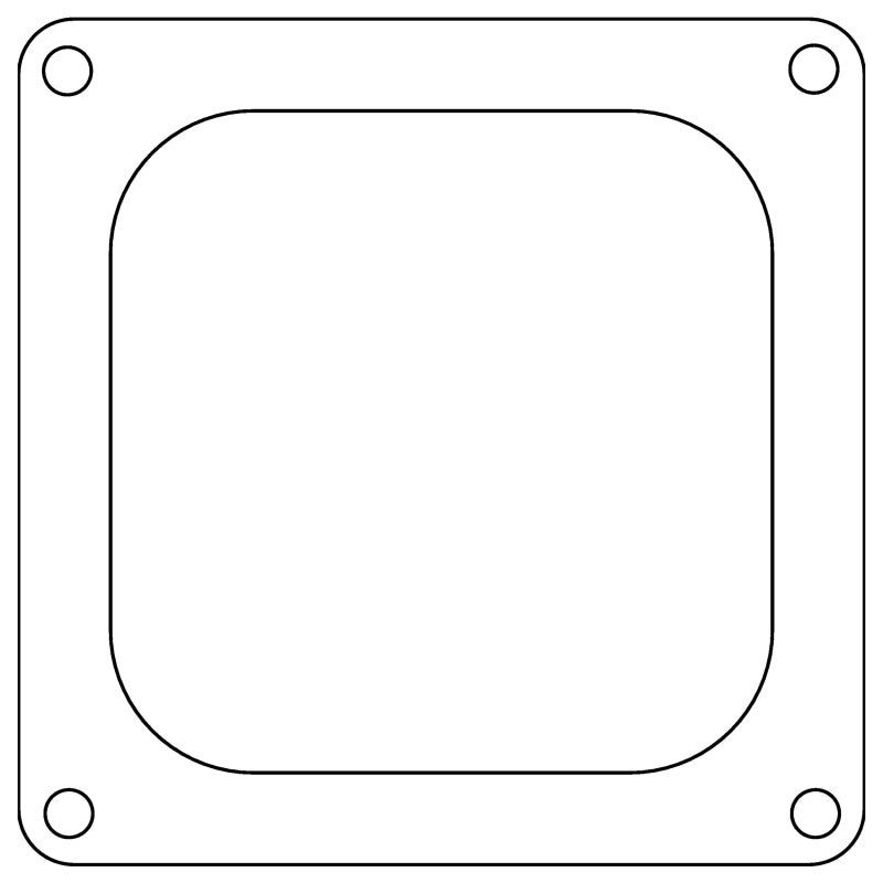 Cometic Holley 4500 Dominator .047in Fiber Carburetor Gasket - 4.775in x 4.775in - Open Plenum - C15238