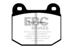EBC 03-04 Infiniti G35 3.5 (Manual) (Brembo) Ultimax2 Rear Brake Pads - UD961