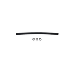 Deatschwerks Convoluted Tubing 230mm Length x 8mm ID Side 1 x 10mm ID Side 2 - Black - 9-CT-X1