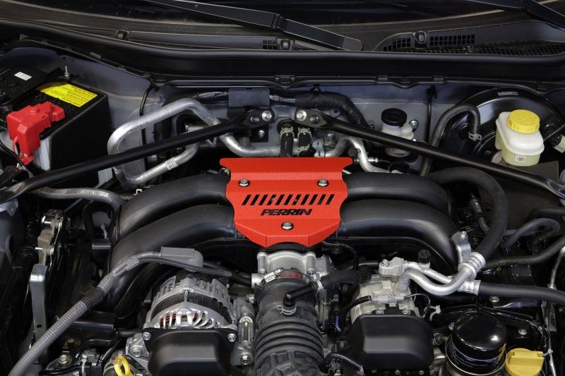 PERRIN 22-25 Subaru BRZ / Toyota GR86 Engine Cover - Red - PSP-ENG-162RD
