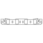Cometic Ford Windsor .060in Fiber Intake Mani Gskt Set-1.400in x 2.250in Rectangle Port - C15649-060