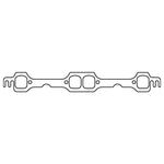 Cometic GM LT1/LT4 Gen2 Small Block V8 .043in Copper Exhaust Mani Gskt Set-1.600in x 1.500in D-Ports - C15347C