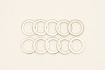 DeatschWerks -6 AN Aluminum Crush Washer (Pack of 10) - 6-02-0302