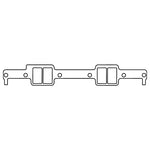 Cometic GM LT1/LT4 Gen-2 Small Block V8 .060in KF Intake Manifold Gasket Set-2.085in x 1.560in Ports - C15015-060