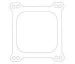 Cometic Holley 4 Barrel 4150 Style .047in Fiber Carburetor Gasket - 4.500in x4.500in - Open Plenum - C5281
