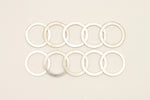 DeatschWerks -8 AN Aluminum Crush Washer (Pack of 10) - 6-02-0303