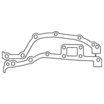 Cometic Jaguar 1954-1969 XK6 .016in AFM Timing Cover Gasket - C4336-018