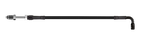 Goodridge 58in Universal Clutch Line w/Blk Zinc Fitting & Blk Hose - 90Deg Banjo w/Straight 7/16 UNF - HD1090-1CB-BK58