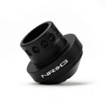 NRG Short Hub Adapter 92-95 Honda Civic / 92-96 Prelude / 90-93 Accord - Matte Black - SRK-RL110H-BK