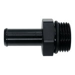DeatschWerks 10AN ORB Male to 1/2in Male Barb Fitting - Anodized Matte Black - 6-02-0515-B