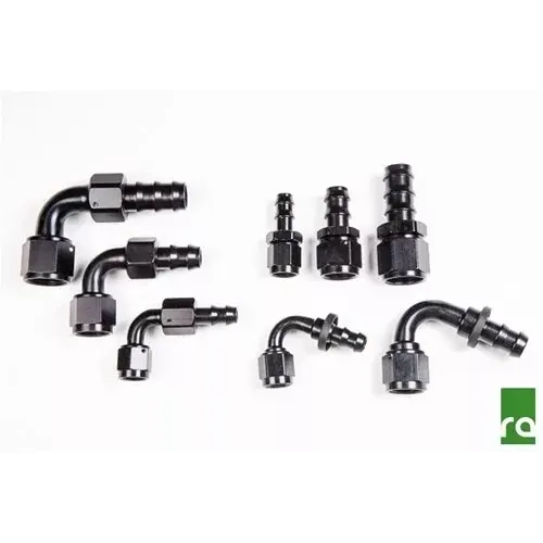 Radium PushLok Hose End 8AN Straight