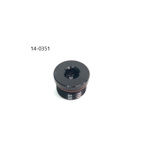 Radium 10AN ORB Round Internal Hex Plug