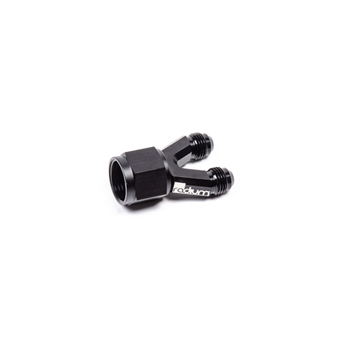 Radium 2 x 6AN Male to 10AN Female Y Adaptor Fitting