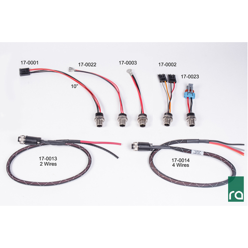 Radium Fuel Surge Tank Wiring Harness - Flying Leads w/Connector (External Single Pump)