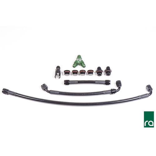 Radium Fuel Rail Plumbing Kit - Ford Mustang GT S197