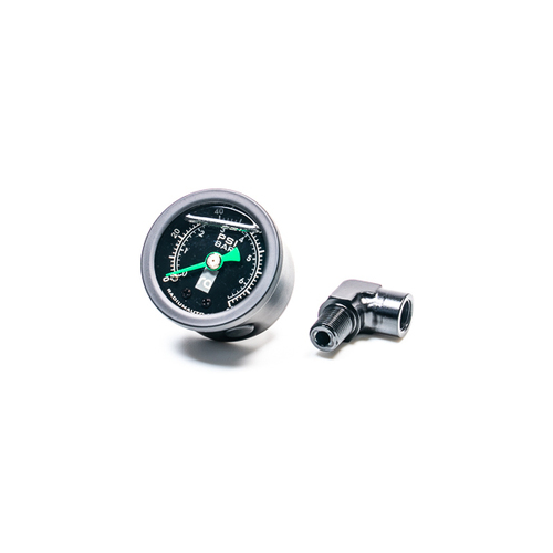 Radium Fuel Pressure Gauge With 90 Deg Adapter