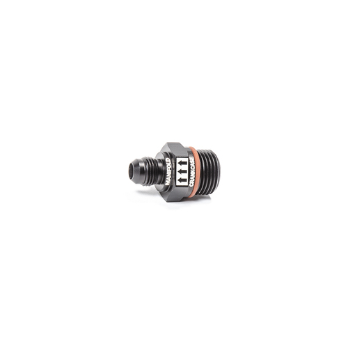 Radium PCV Valve, 10AN ORB To 6AN Male