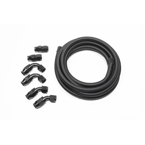 Radium 10AN Universal DIY PTFE Hose Kit Black